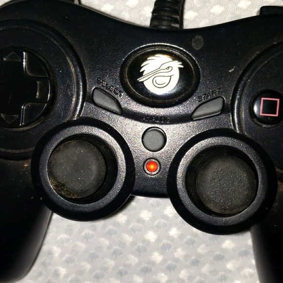 PDP Pelican Corded Precision Controller Black PL-6688 Sony PlayStation2 - Picture 2 of 4